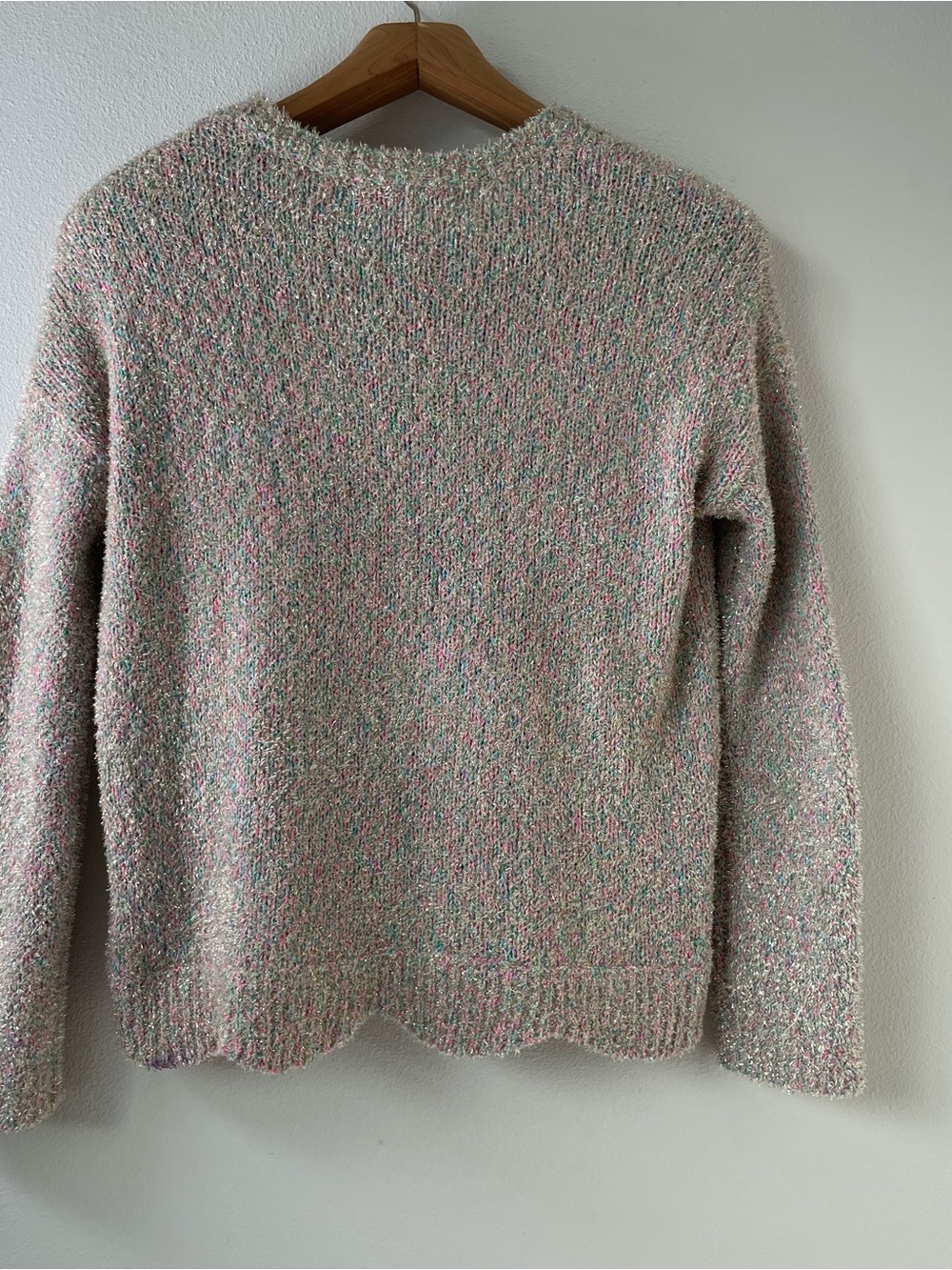 Lilly Pulitzer Gliana Sweater Women size M Pastel Whimsical Soft Girl Preppy - Picture 4 of 6